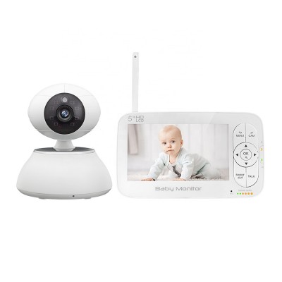 Best Selling Baby Monitor 5 inch 720p Two way Audio WIFI Baby Monitoring Camera PTZ For Babies Owlet